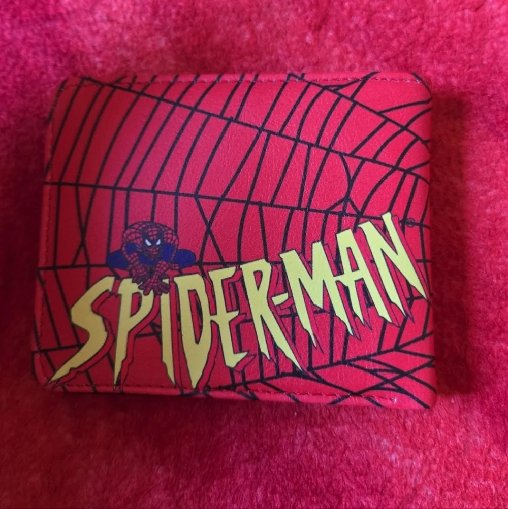 New Spiderman Marvel Comic Anime Manga Leather Wallet